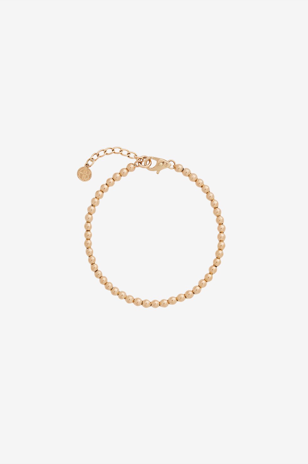 ANINE BING 14K YELLOW GOLD MINI BEAD BRACELET