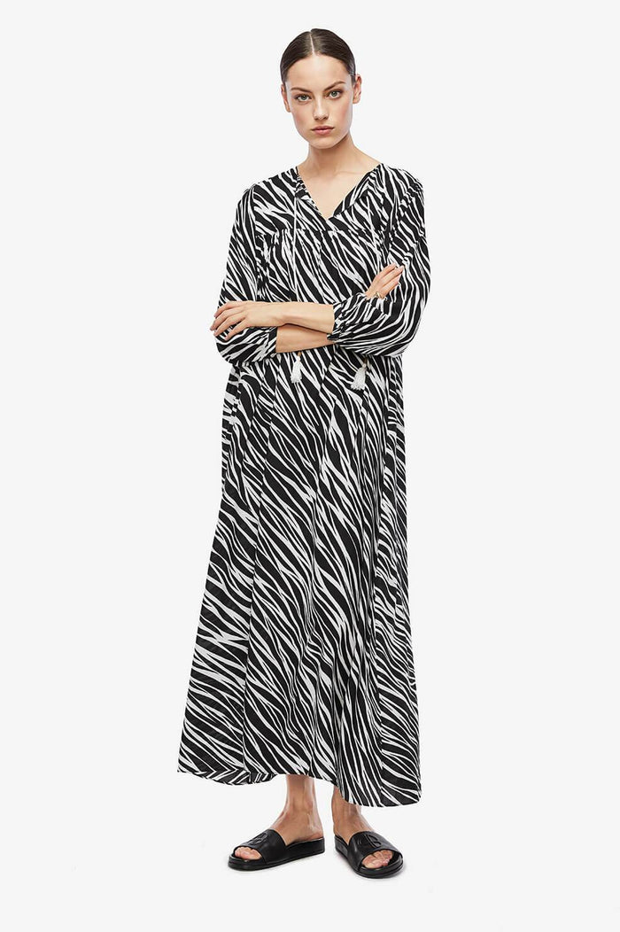 anine bing zebra skirt