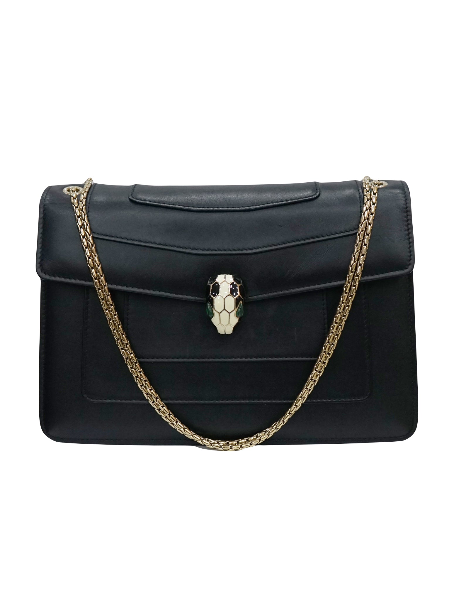 bvlgari black purse