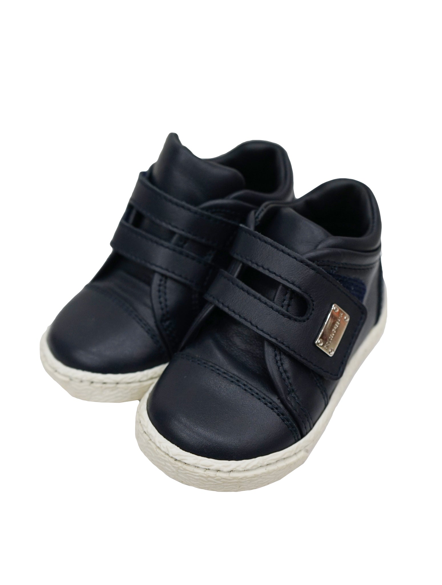 baby boy navy trainers