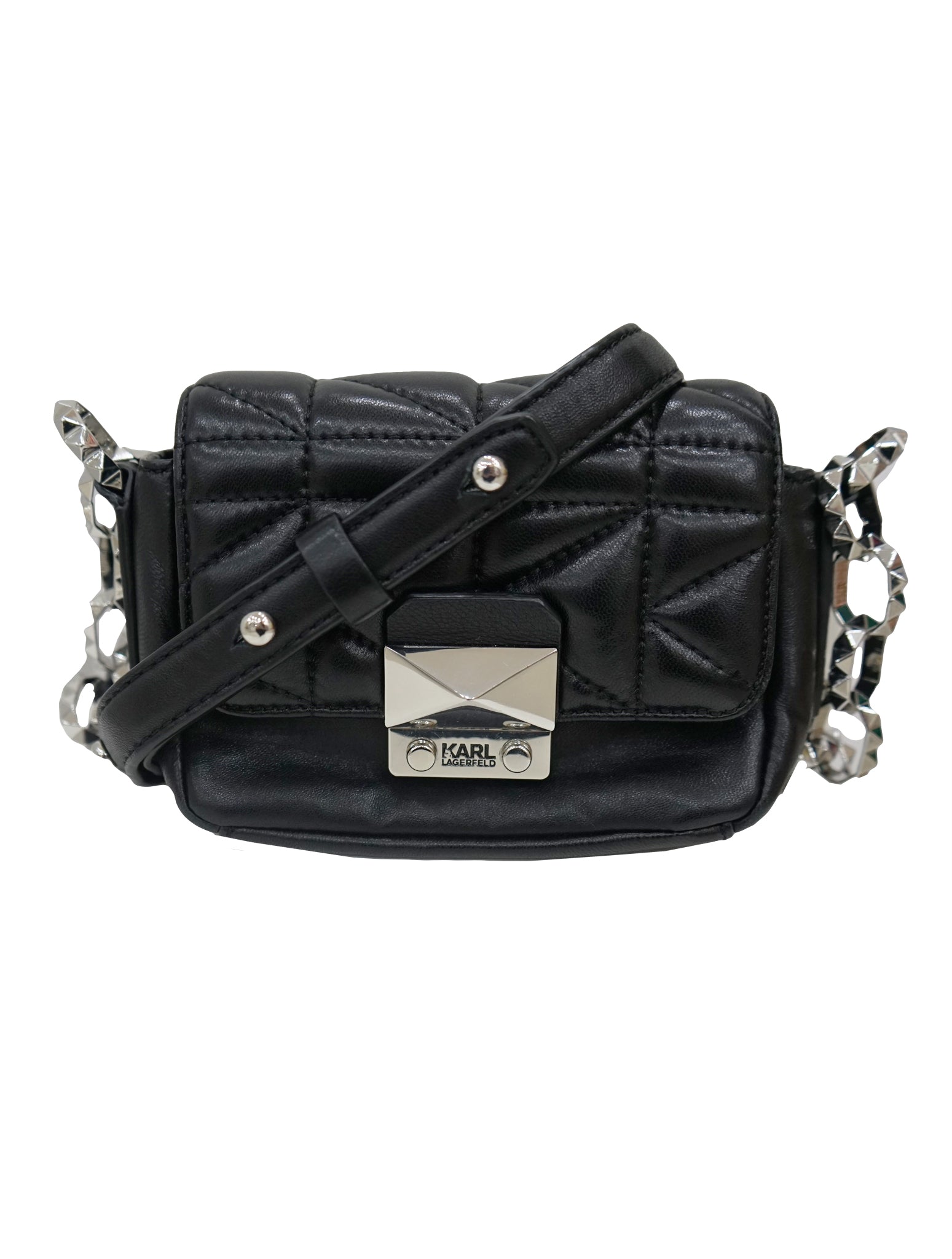 karl lagerfeld quilted crossbody bag