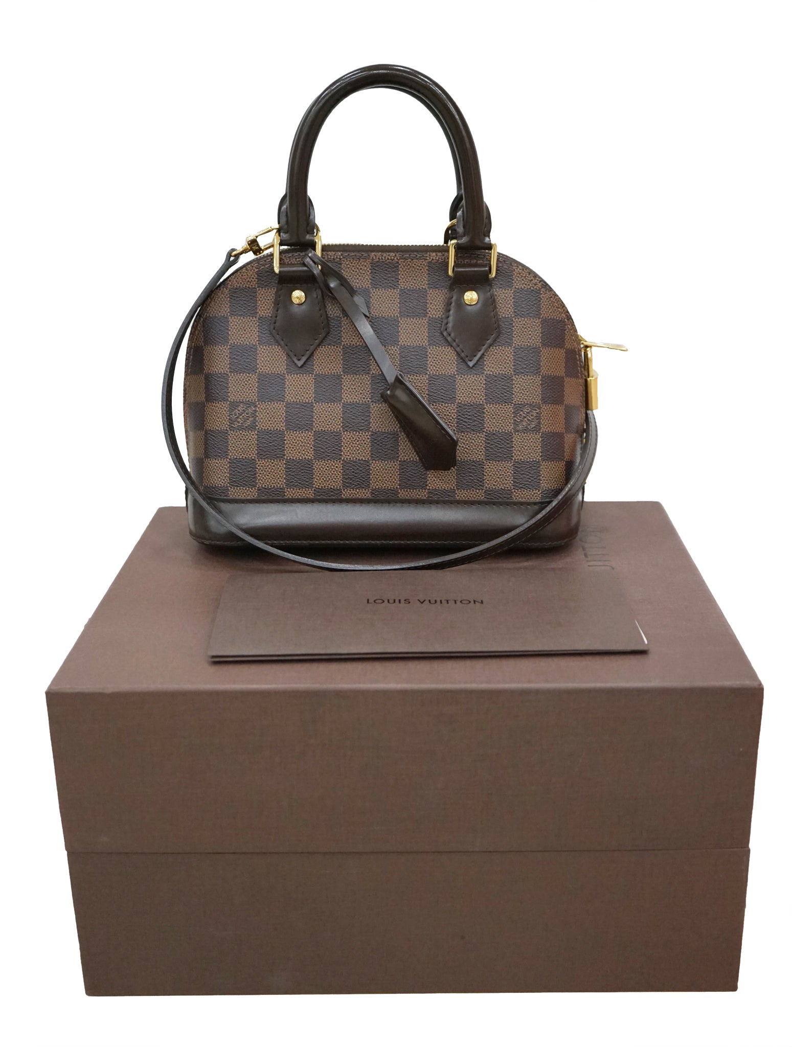 Louis Vuitton Damier Ebene Alma BB at Jill's Consignment