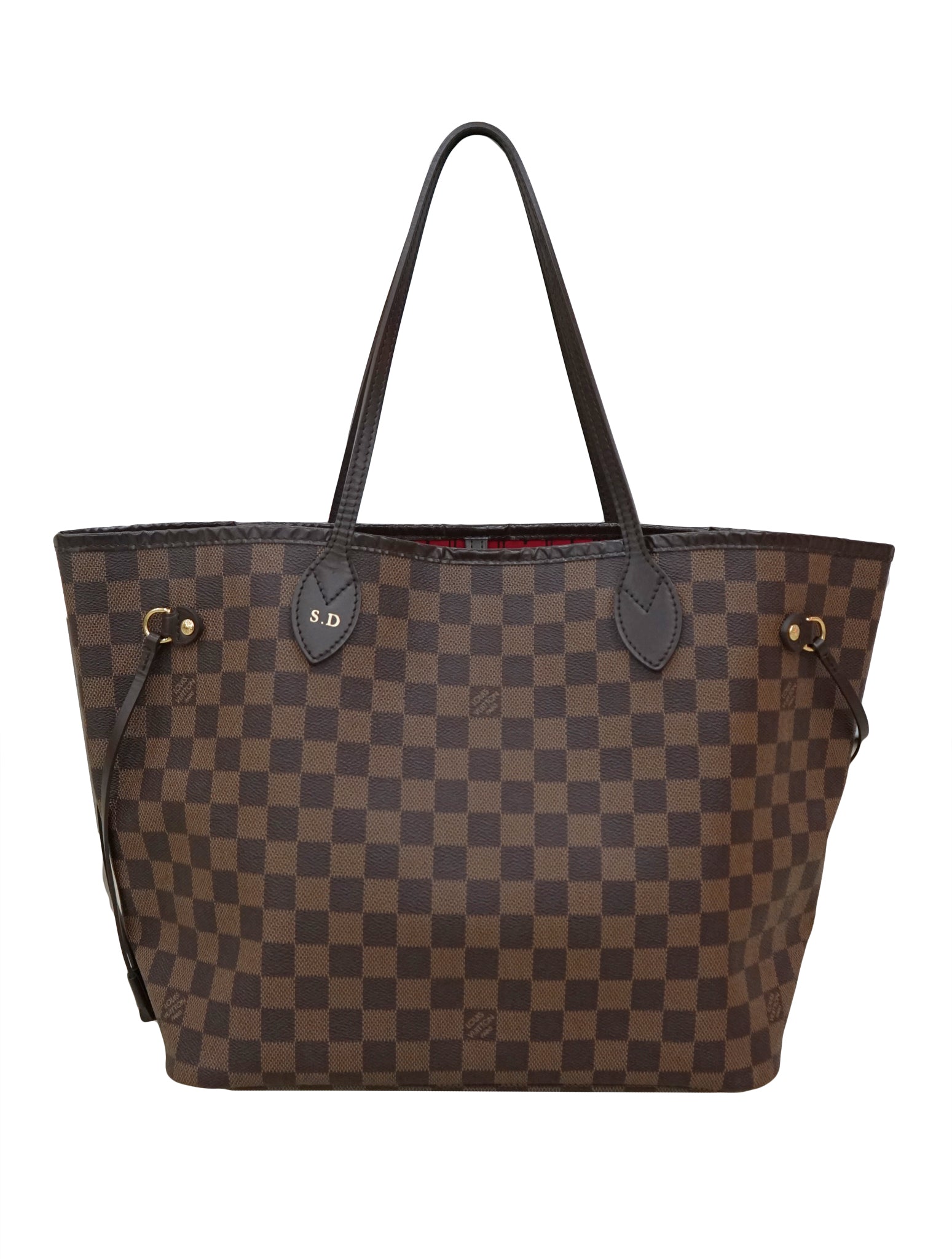 LOUIS VUITTON DAMIER EBENE CANVAS NEVERFULL MM BAG – Kidsstyleforless