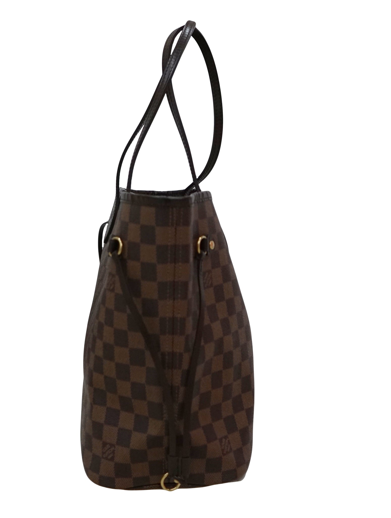 LOUIS VUITTON DAMIER EBENE CANVAS NEVERFULL MM BAG – styleforless