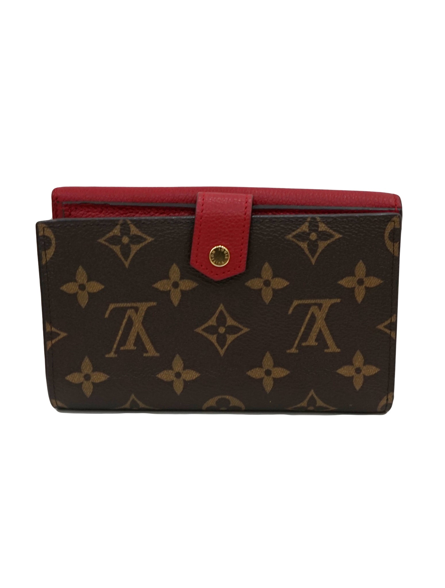 Louis Vuitton Cherry Monogram Canvas and Leather Pallas Wallet Louis Vuitton