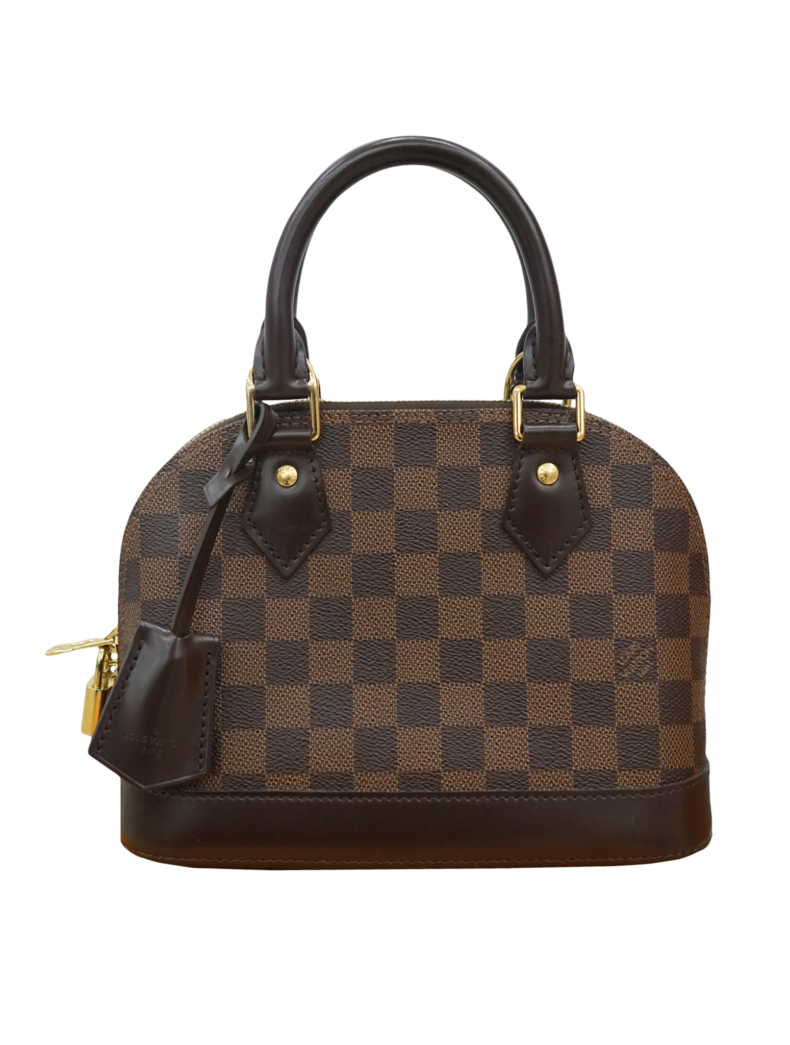 LOUIS VUITTON ALMA BB DAMIER EBENE CANVAS – styleforless