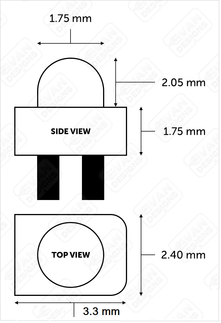 1.8mm LED Size