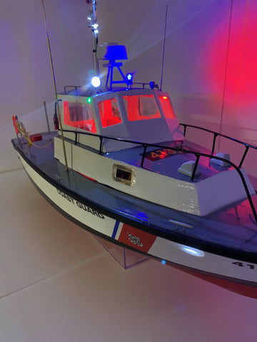 Coast guard boat model