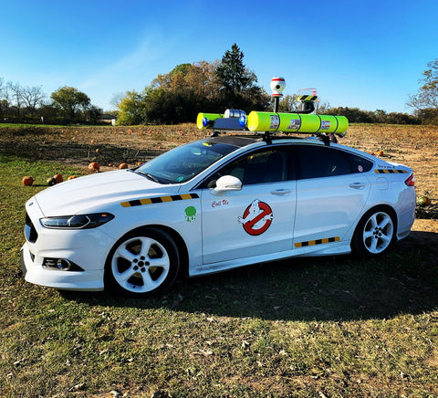 Ecto Siren fit on the Ecto 1 car
