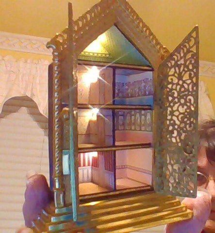 Miniature dollhouse model