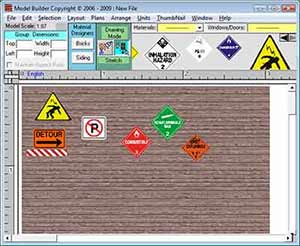 Model builder signin screen