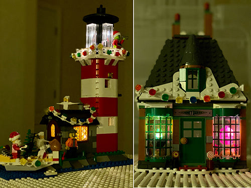 Lighting up Lego buildings