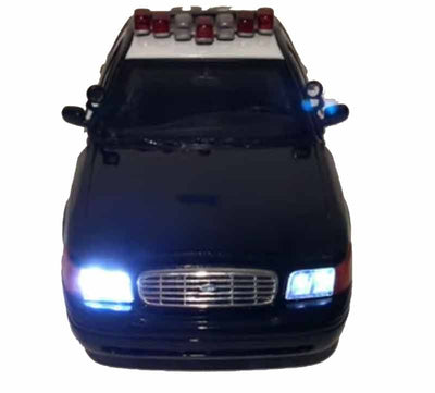 toy police cars with working lights and sirens