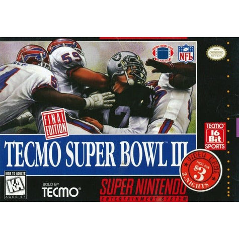 tecmo super bowl ps3