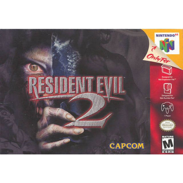 resident evil 2 n64 cartridge
