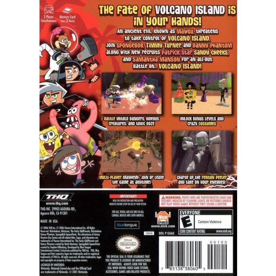 Nicktoons: Battle for Volcano Island - PlayStation 2 (PS2) Game