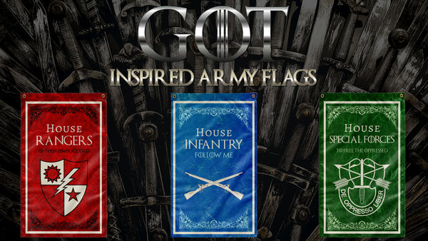 Game of Thrones Army Flags