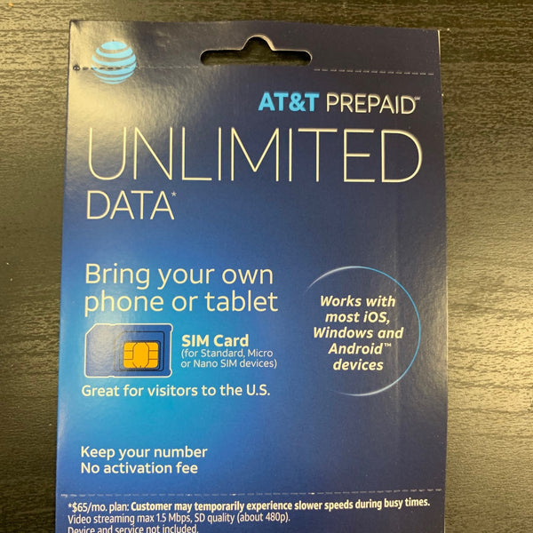 at&t activate sim card