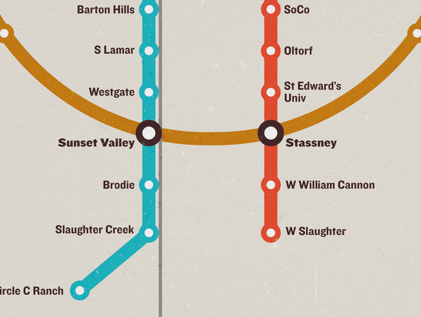 austin south trminal map