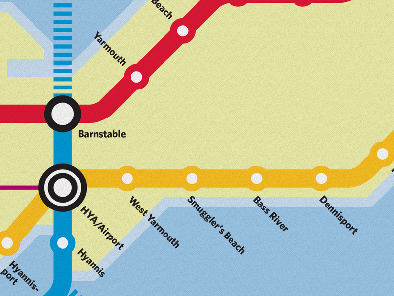 Cape Cod Subway Map Cape Cod Subway Map – Transit Authority Figures