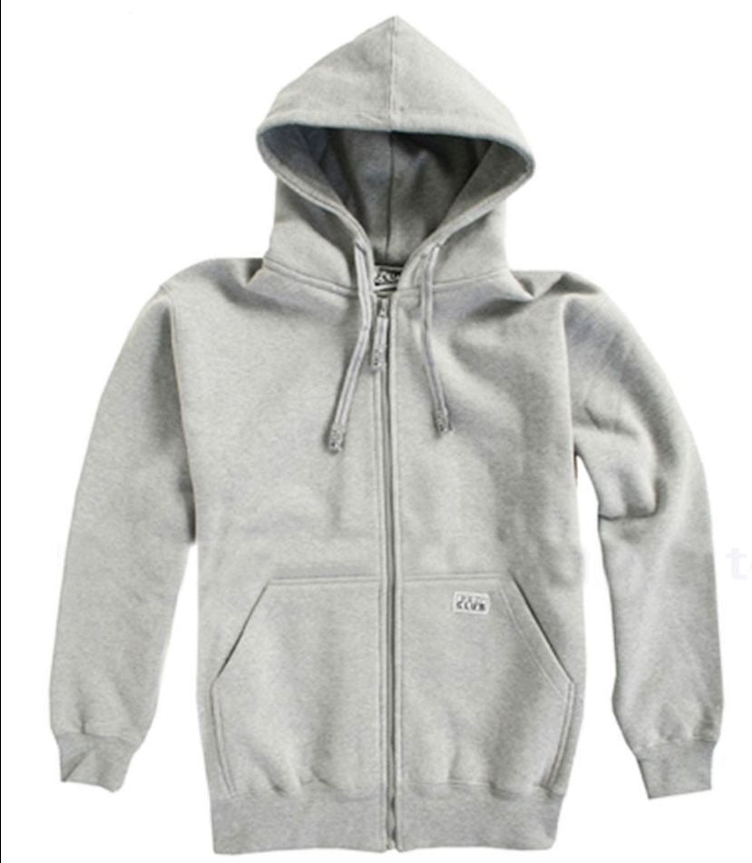 grey pro club hoodie