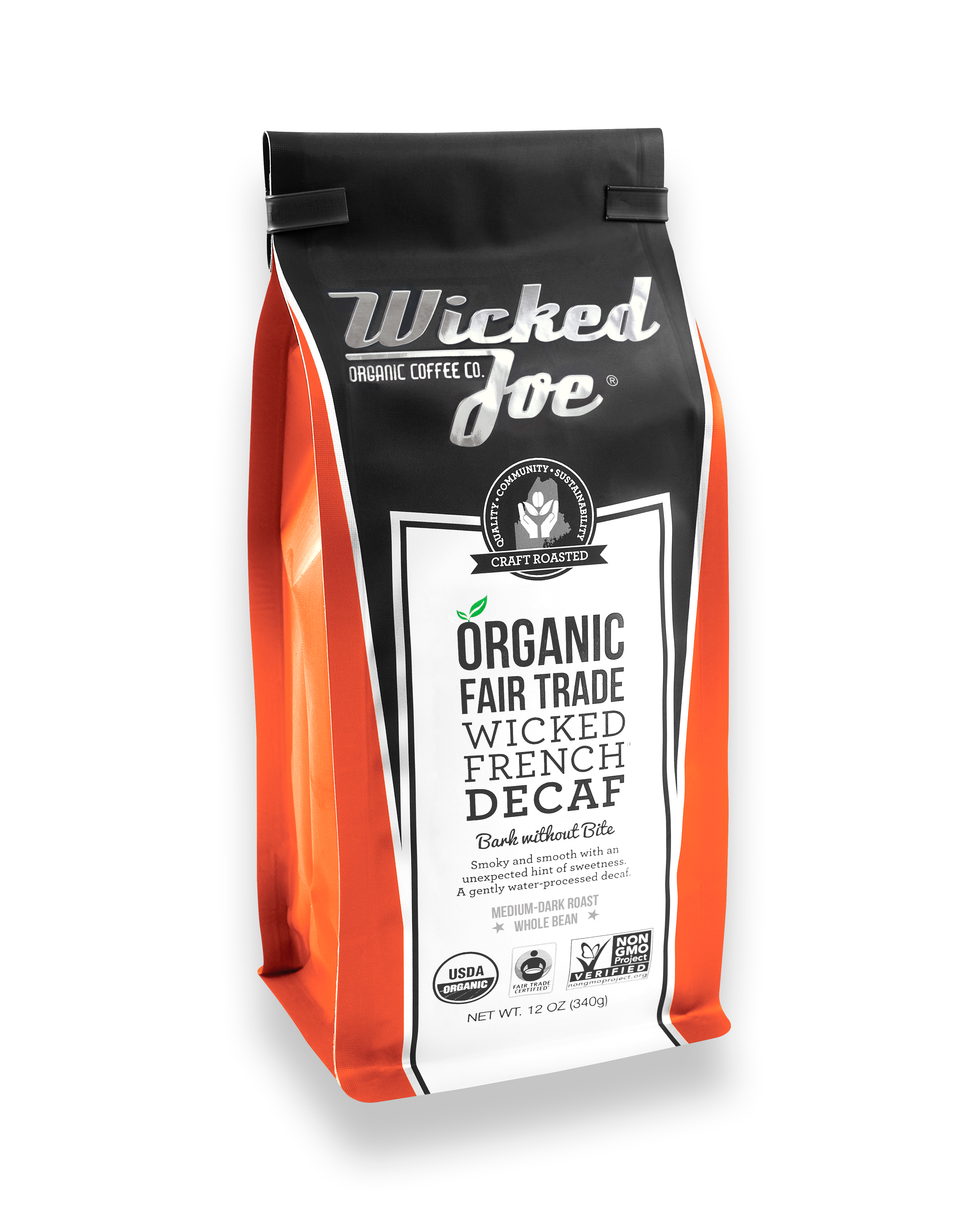 Decaf Wicked French Wicked Joe Organic Coffees