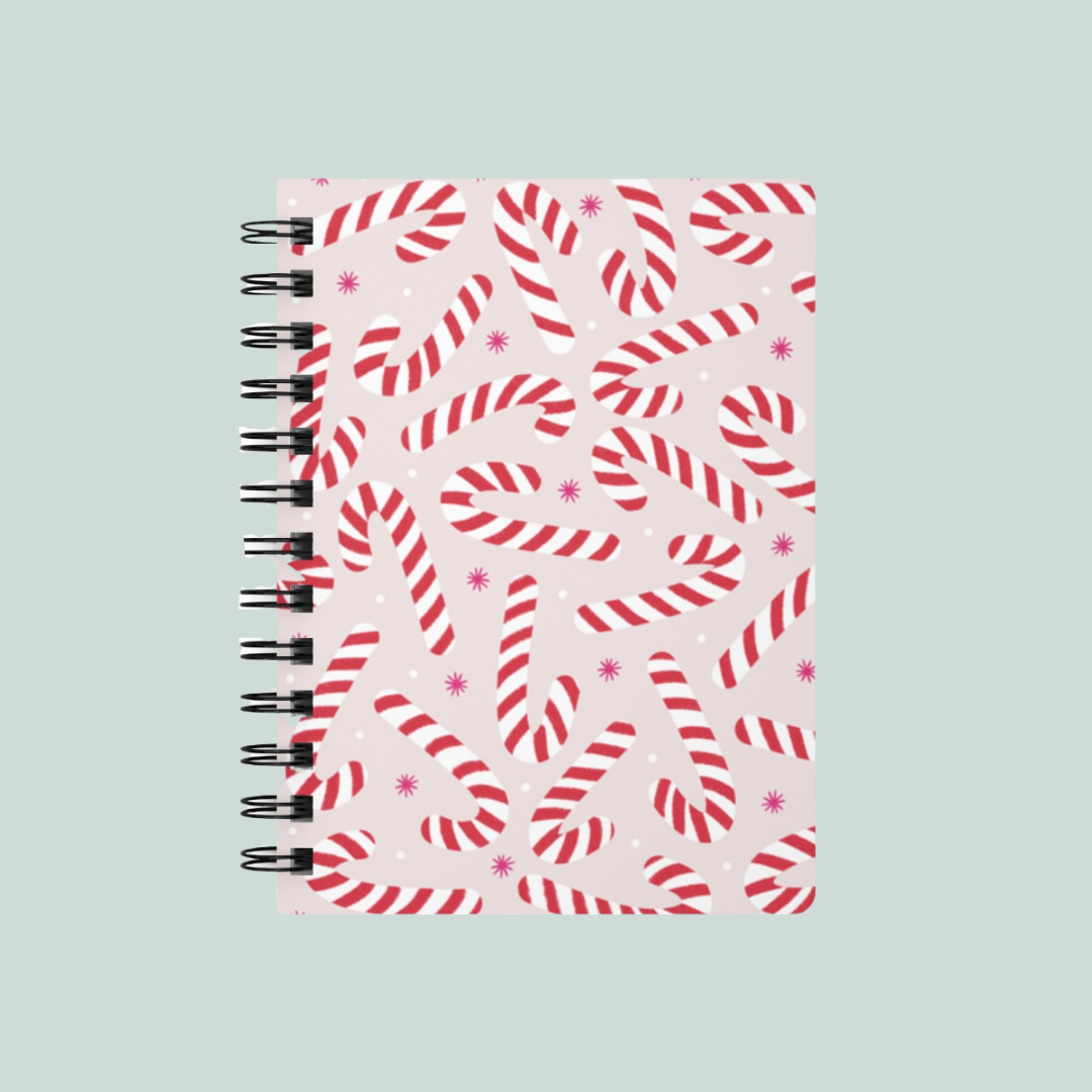 Candy Cane Notebook