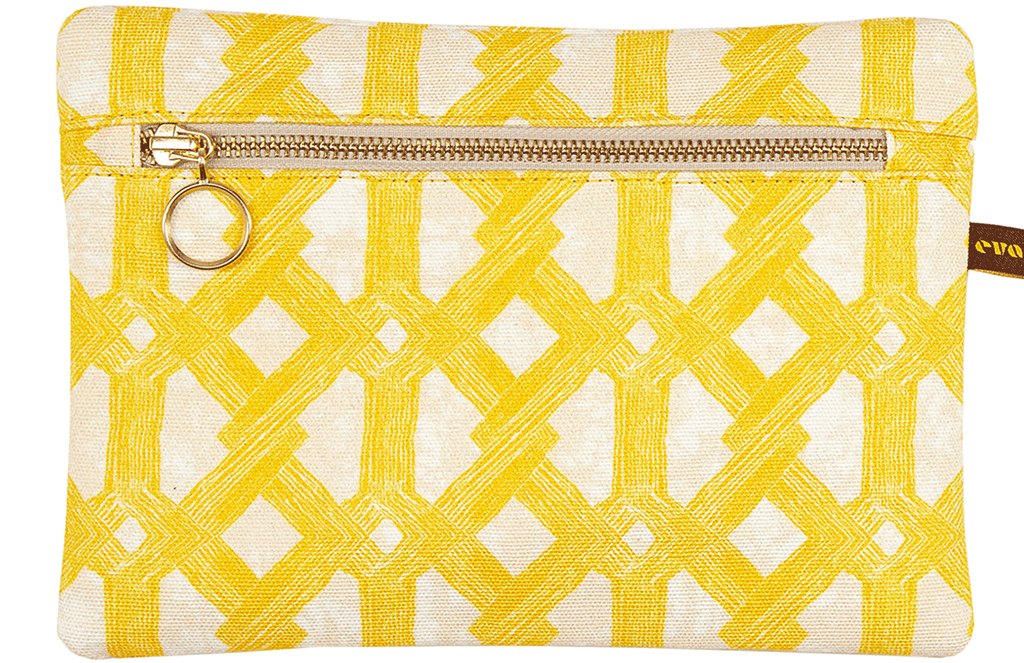 yellow envelope bag