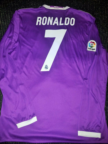 real madrid purple jersey long sleeve