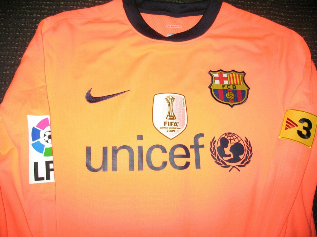 Iniesta Barcelona MATCH WORN Pink 2010 2011 Jersey Shirt ...