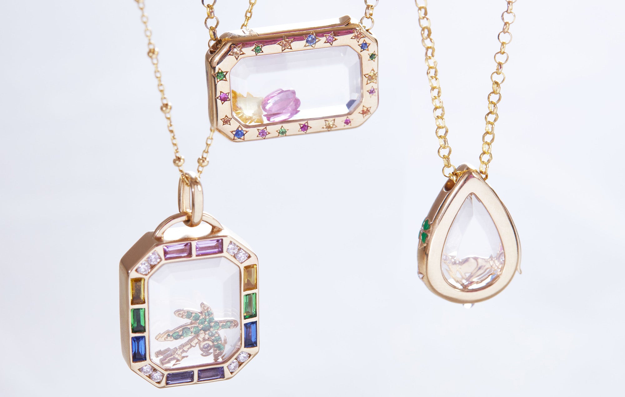 Broken English Jewelry - Back to Basics: Love Lockets - Shop locket necklaces from Loquet, Arman Sarkisyan