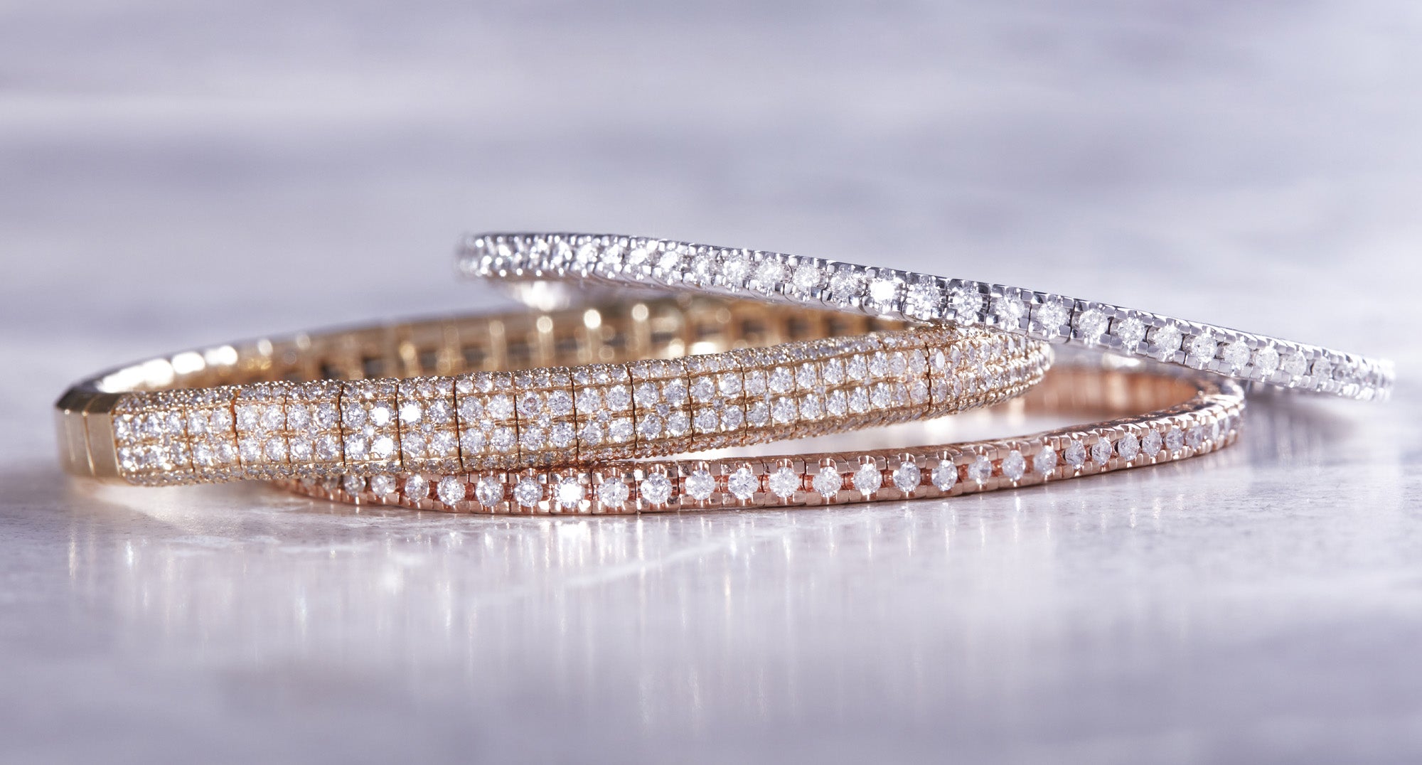 Broken English Jewelry - Tennis Bracelets by SHAY, Milamore, Carbon & Hyde and more
