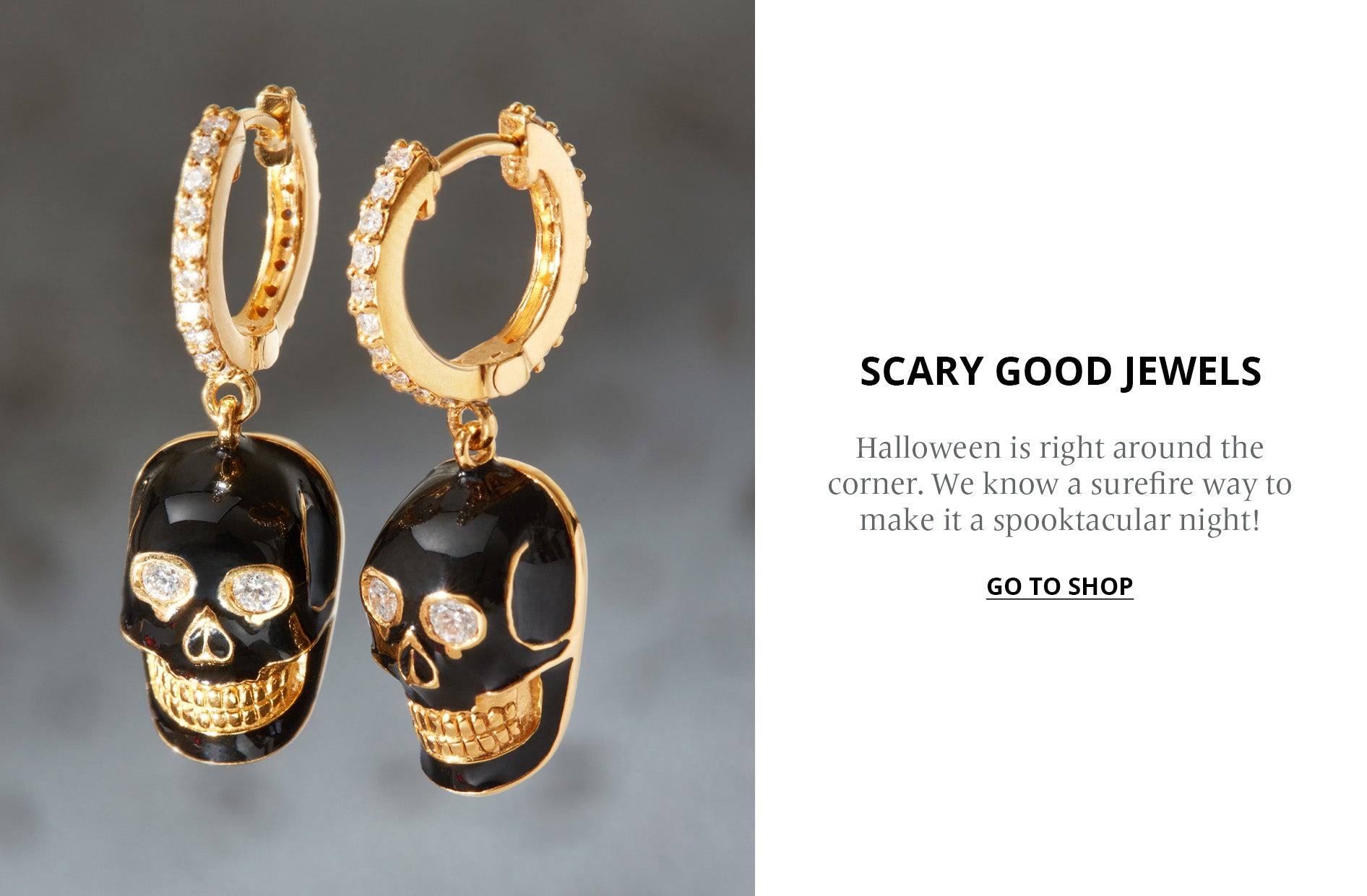 Broken English Jewelry - Scary Good Jewels - Halloween - shop earrings, rings, necklaces, bracelets