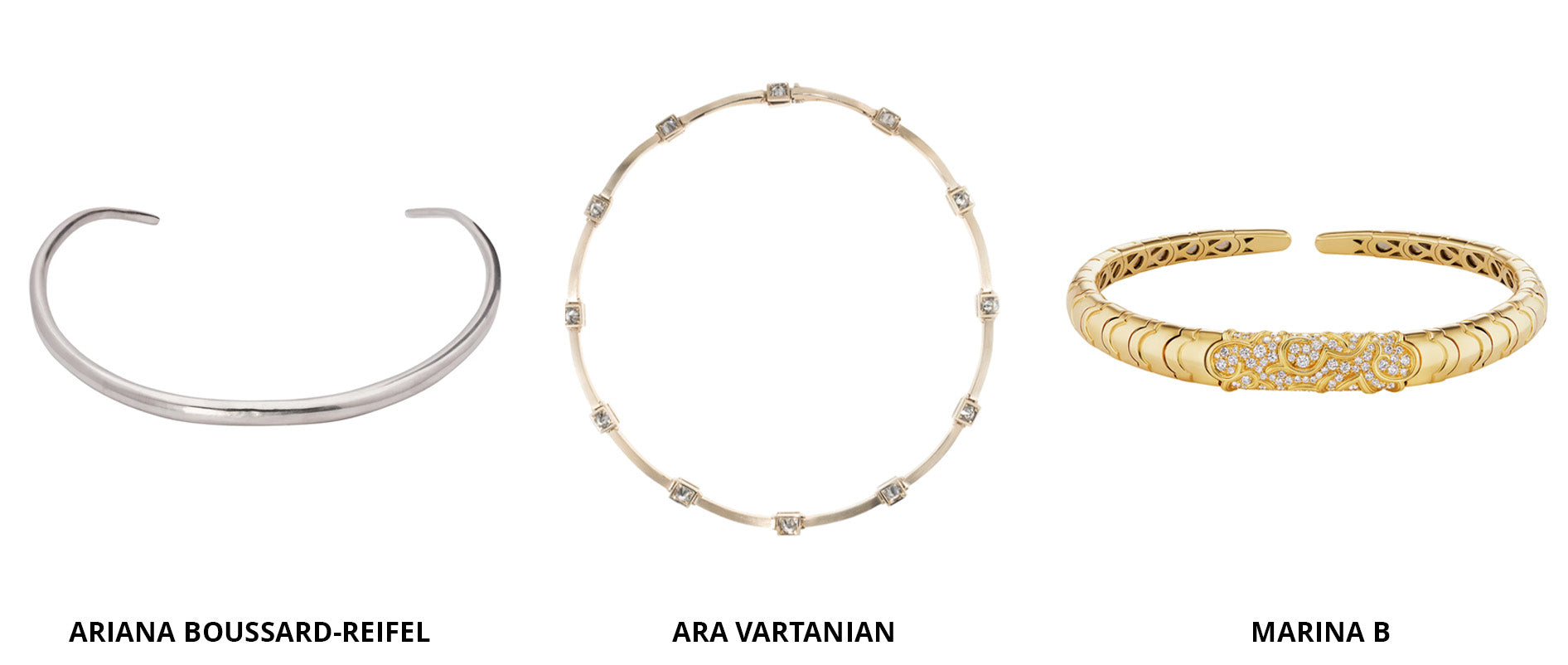 Broken English Jewelry - Shop Collar Necklaces from Marina B, Ara Vartanian, Ariana Boussard-Reifel and more