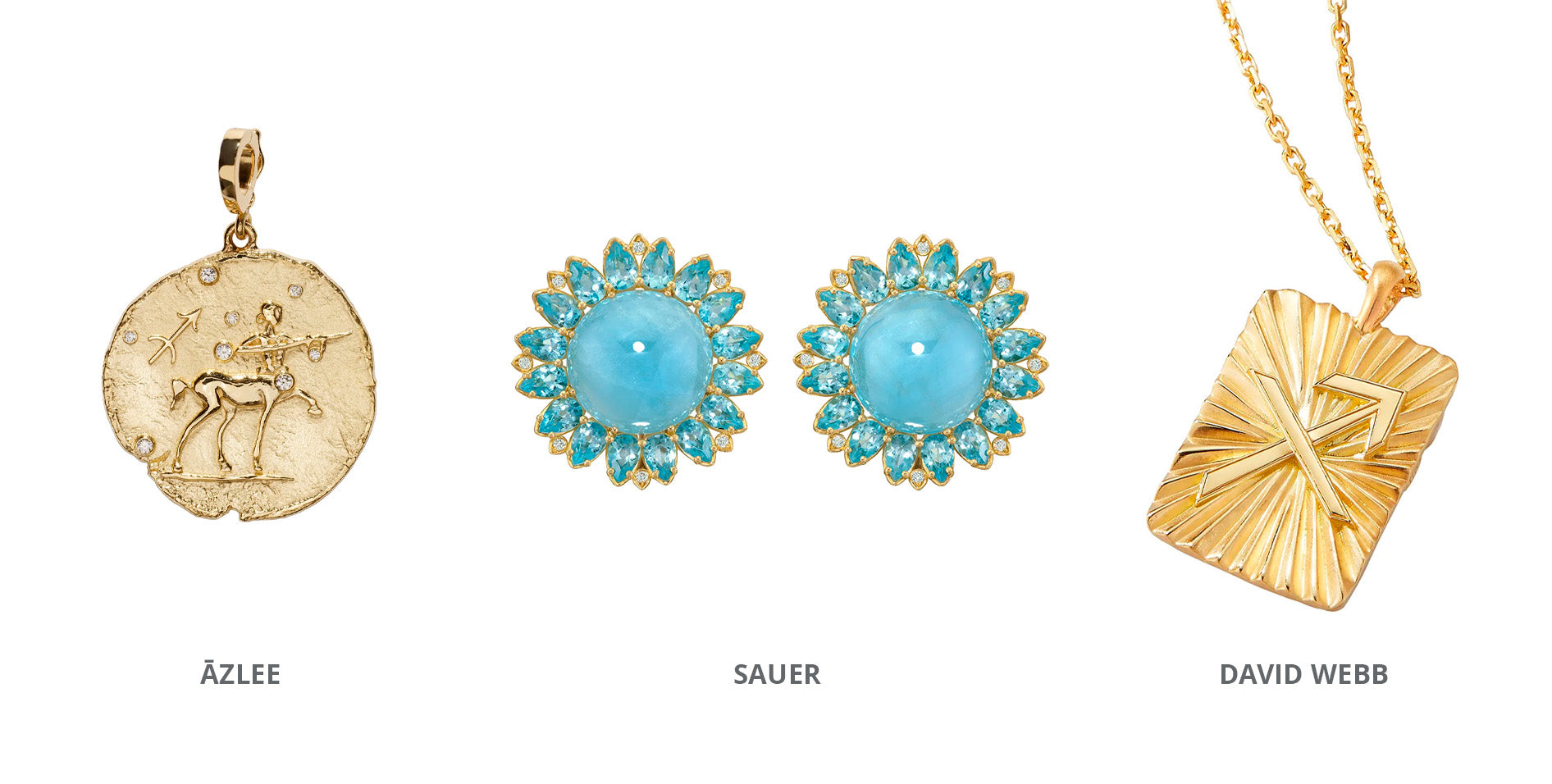 Broken English Jewelry: This Month’s Sign and Stone: Sagittarius and Blue Topaz