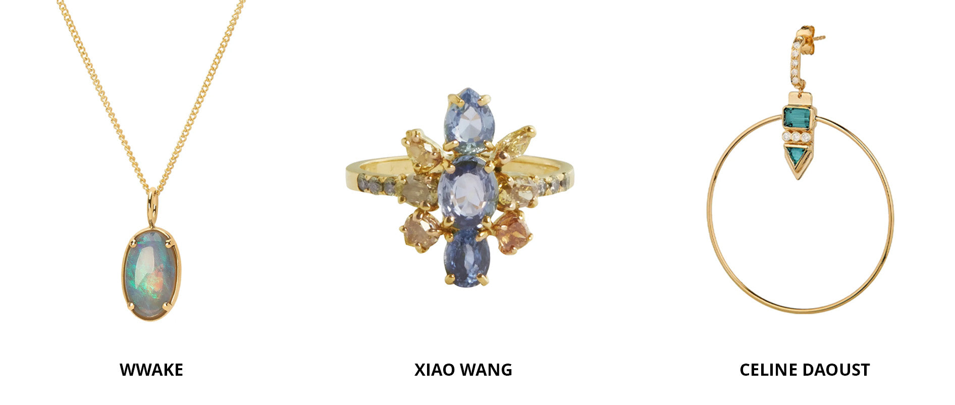 Broken English Jewelry, Shop One of a Kind and Vintage & Antique earrings, bracelets, rings, necklaces, charms & pendants from Wwake, Xaio Wang, Celine Daoust and more