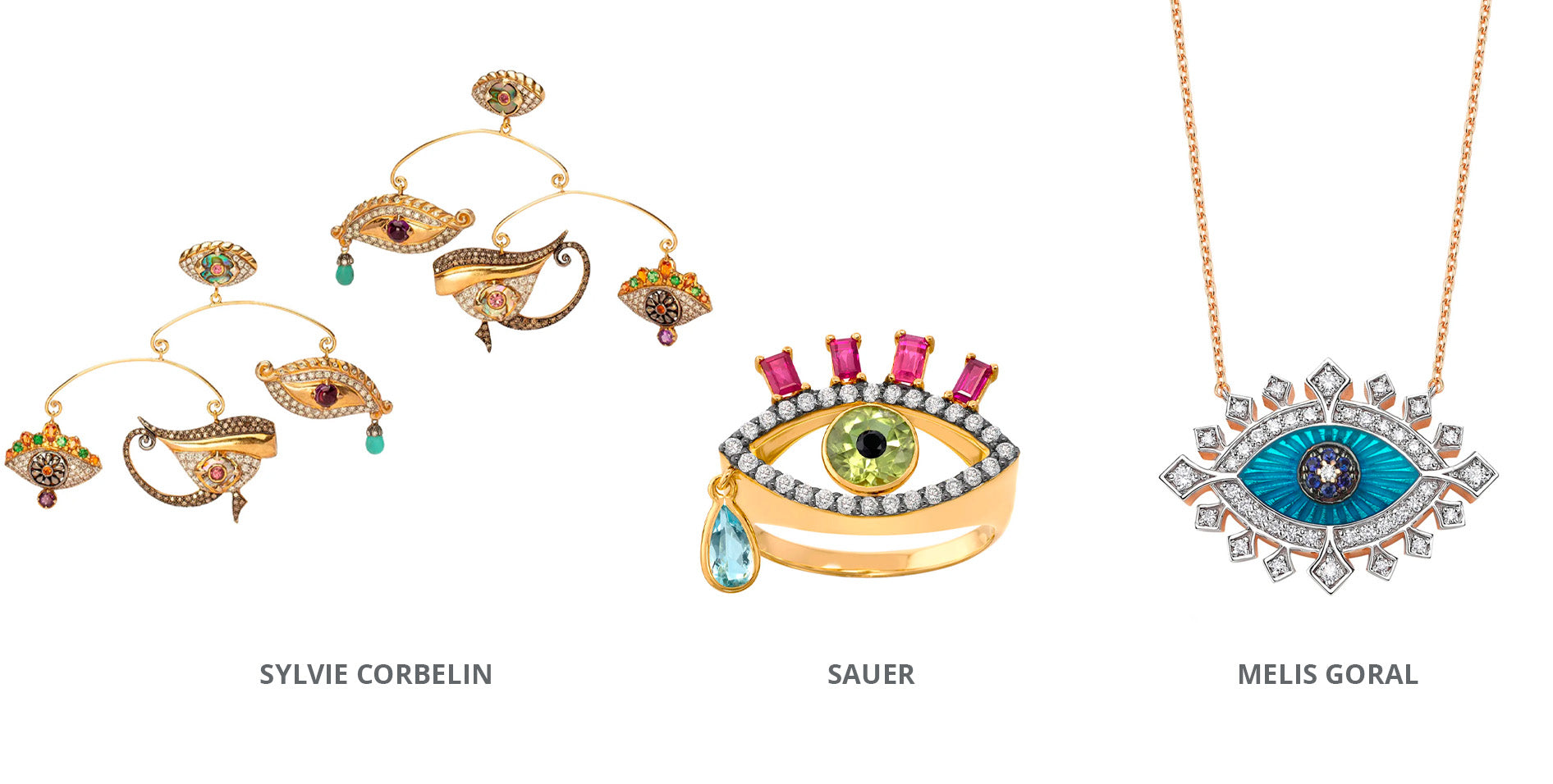 Broken English Jewelry - Eyes on the Prize - Shop eye motif rings, earrings, necklaces, bracelets, pins