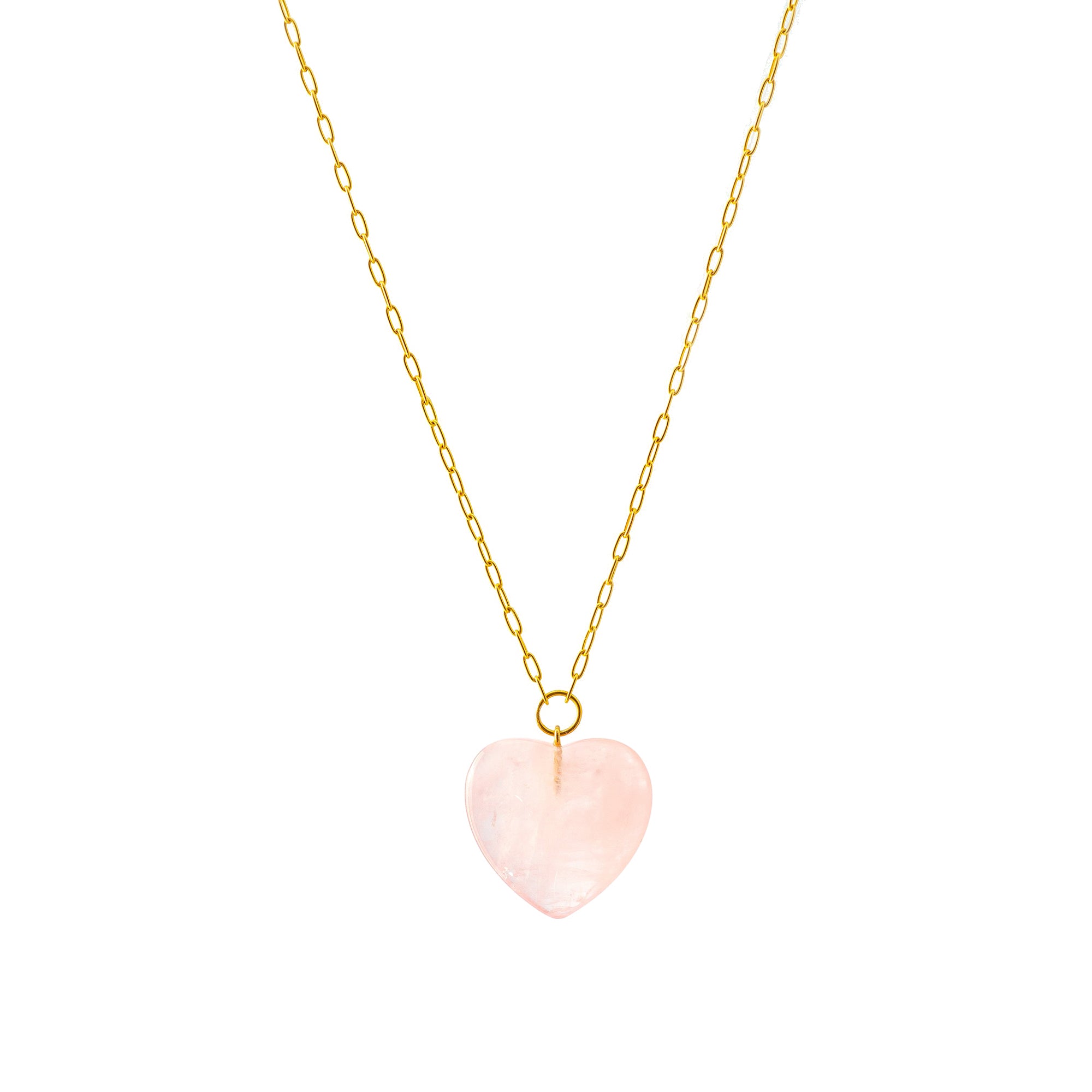 necklace rose quartz