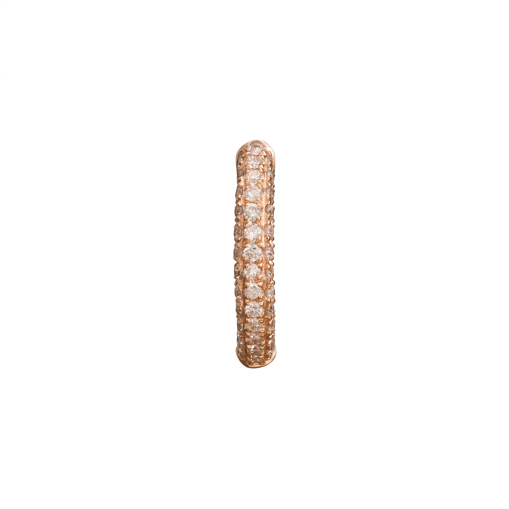 Five Row Huggie 8mm - Rose Gold