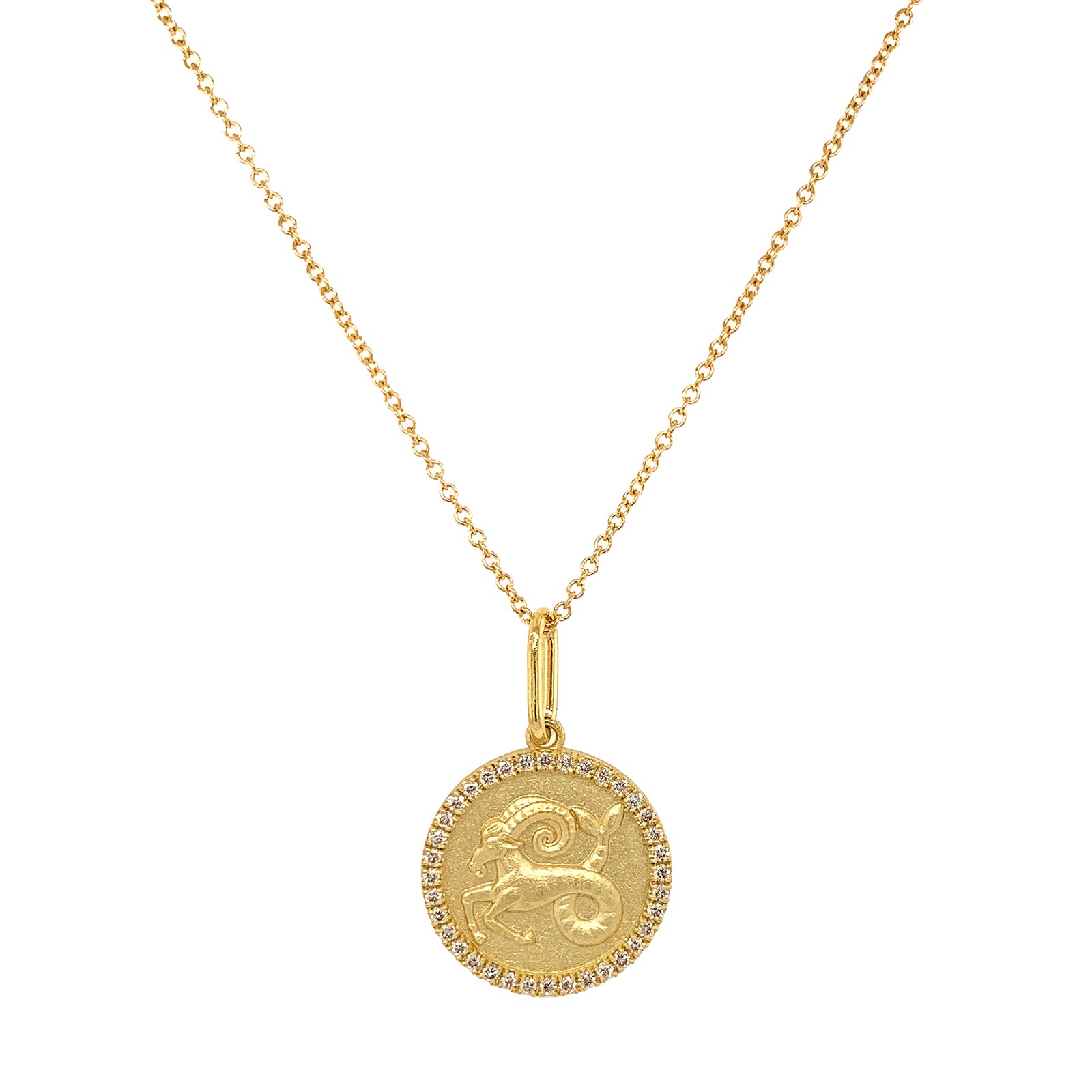 cartier capricorn pendant