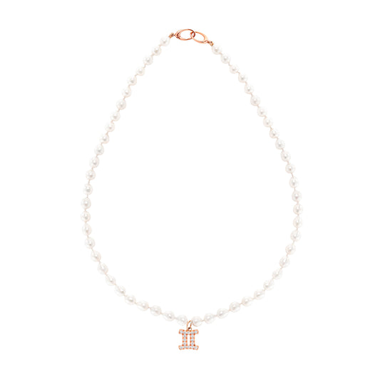 SASOM | accessories Vivienne Westwood Lucrece Pearl Necklace Platinum-Light  Creamrose Pearl-White Cz Check the latest price now!