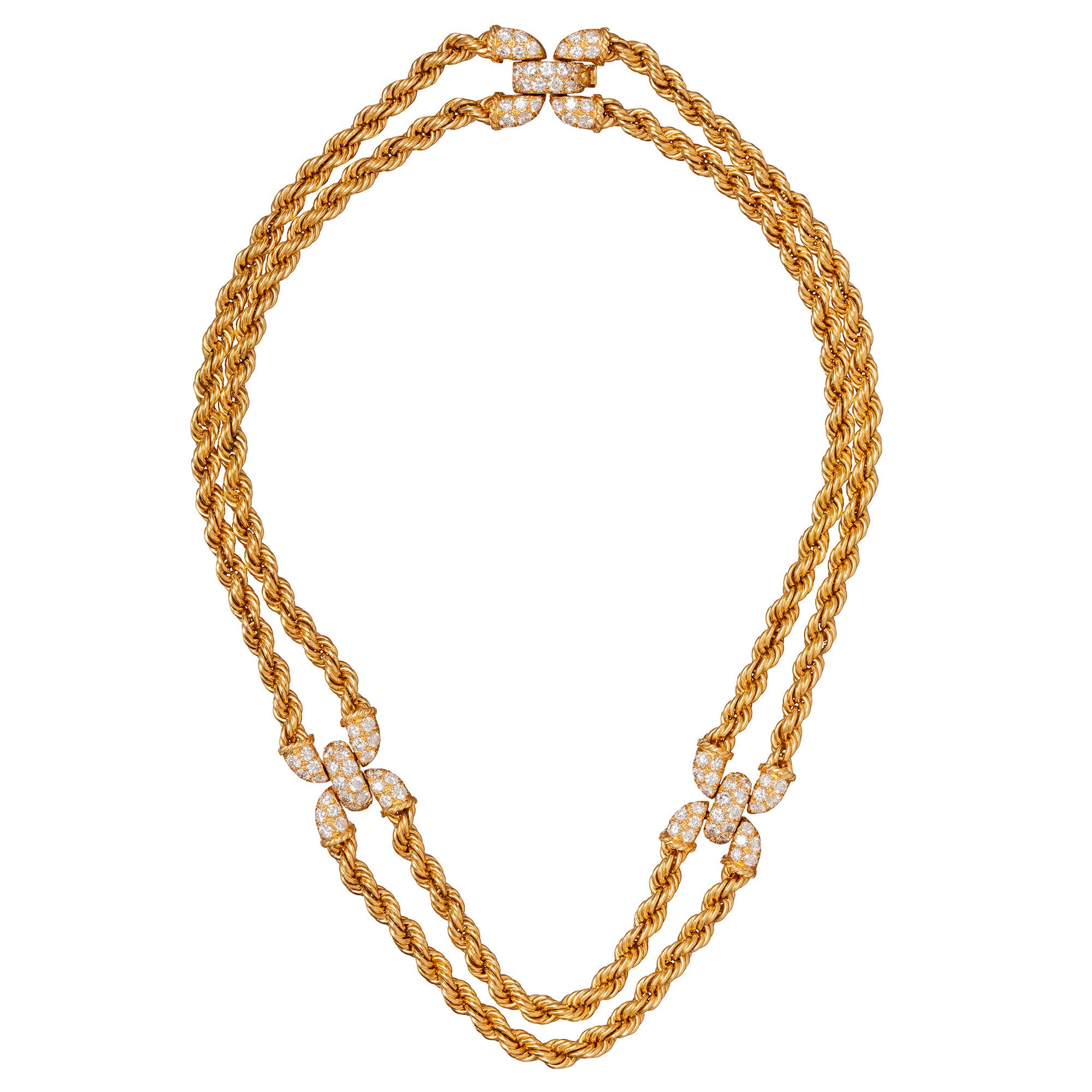 Tiffany Gold \u0026 Diamond Necklace from 