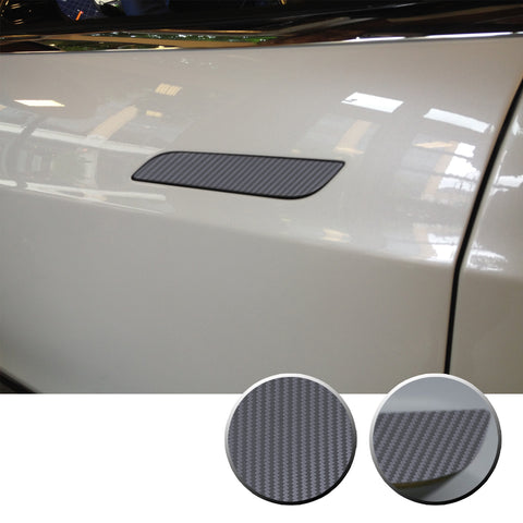 Door Handle Trim Chrome Delete Vinyl Decal Overlay Wrap Compatible with Tesla Model S 2012-2020