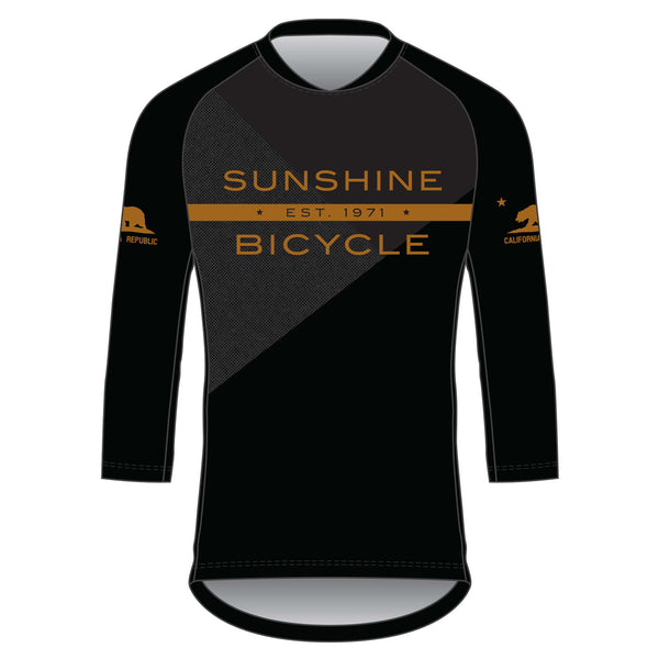 Download Sunshine Bicycle Men S Trail Jerseys 3 4 Sleeve Sunshine Bicycle Center