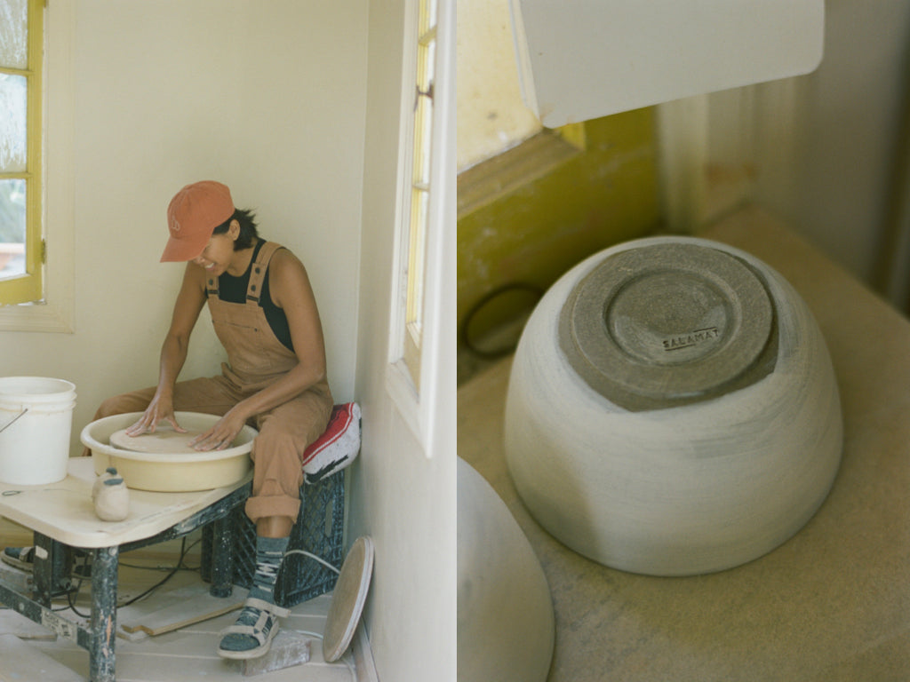 Salamat Ceramics, made in Highland Park, Los Angeles