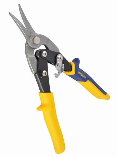 Irwin Aviation Snips (Straight Cut, Yellow Handle) Wind-lock