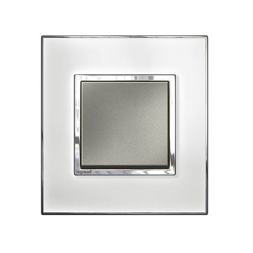Legrand Arteor - Plate Square 2 Modules FG - Mirror White