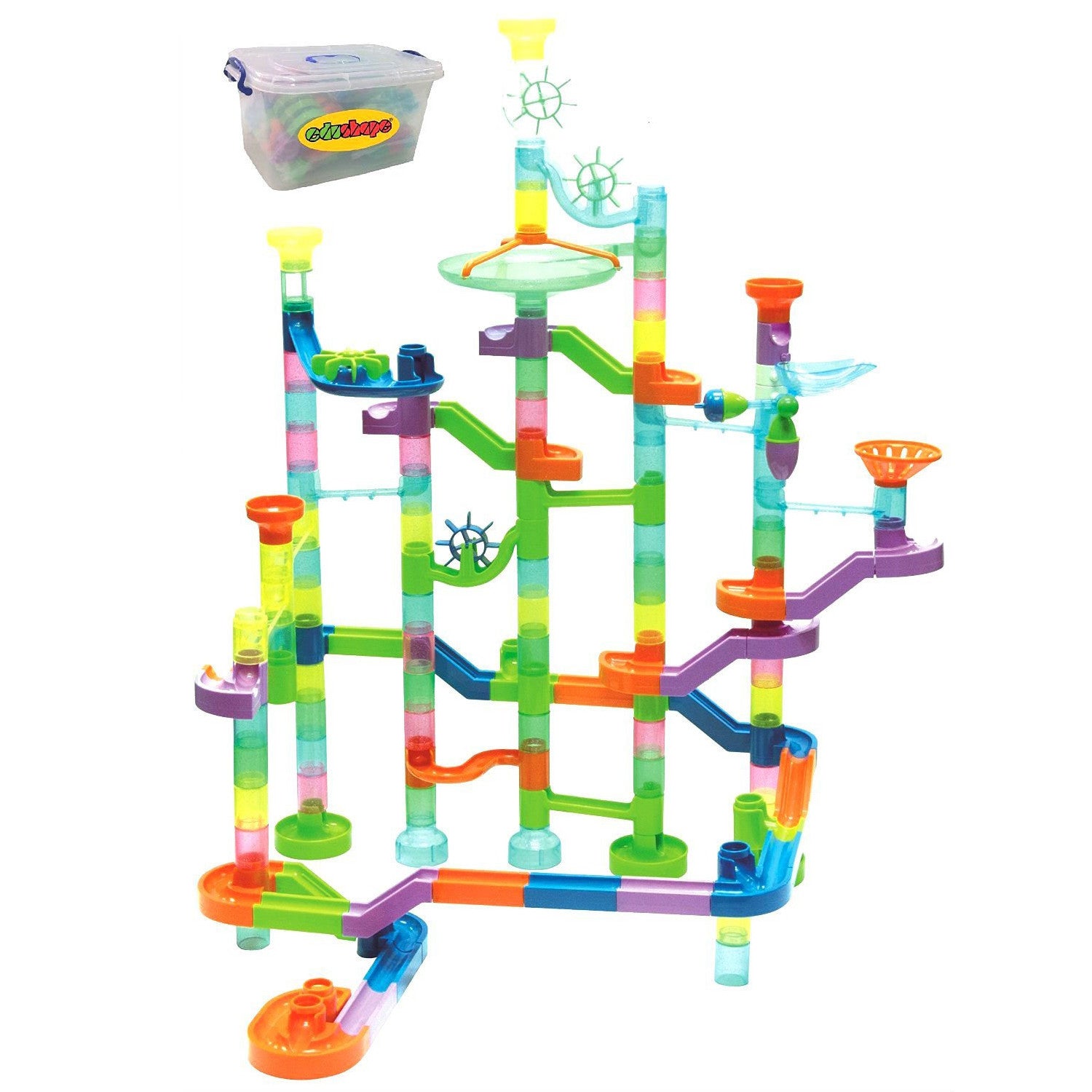 plastic marbles for marble run