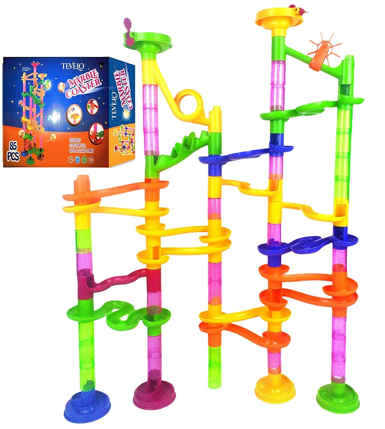plastic marbles for marble run