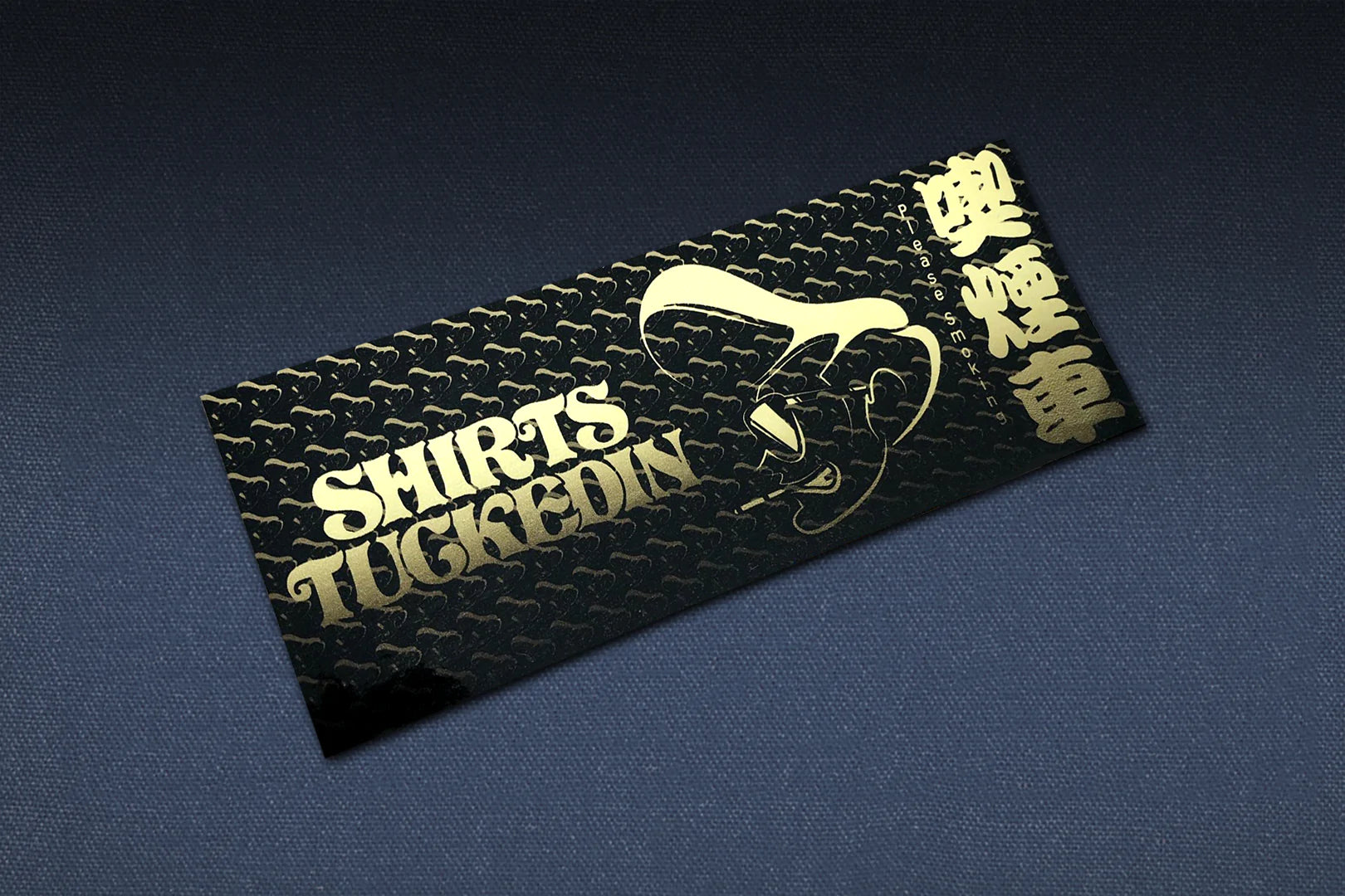 SHIRTSTUCKEDIN PLEASE SMOKING V3 STICKER